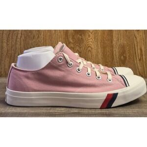NWOB PRO-Keds Royal Lo Lace Up Canvas Sneakers Shoes Mens Size 11 Pink